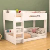 Giường tầng gỗ thiết kế đơn giản, đẹp mắt cho bé Sabusa